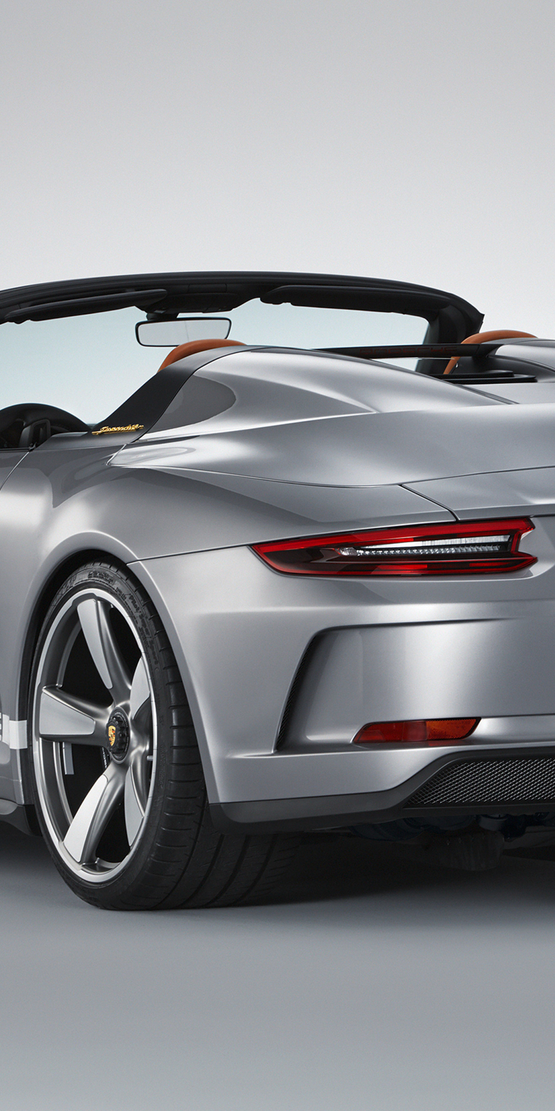Convertible, Porsche 911 Speedster Concept, 2018, 1080x2160 wallpaper