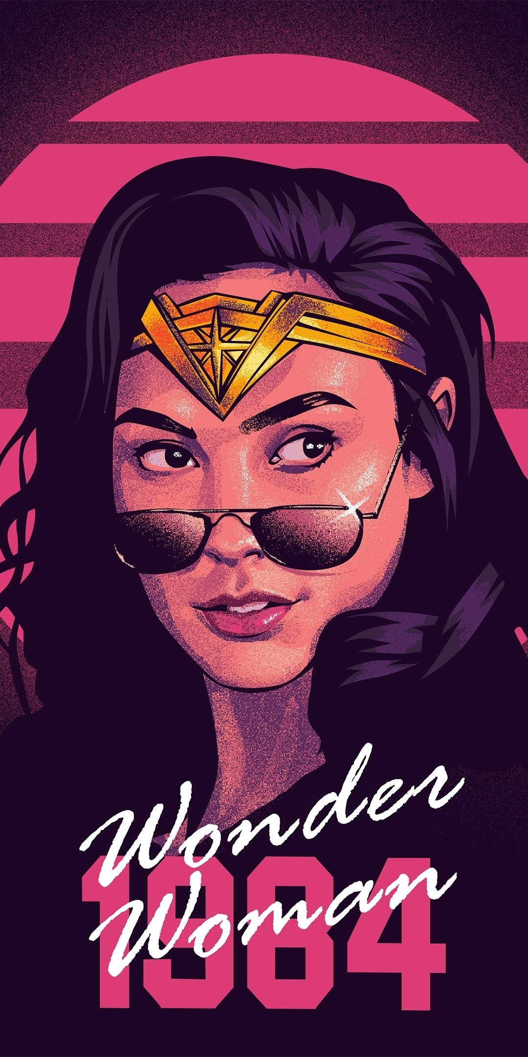 2021, fan artwork, Wonder Woman 1984, 1080x2160 wallpaper