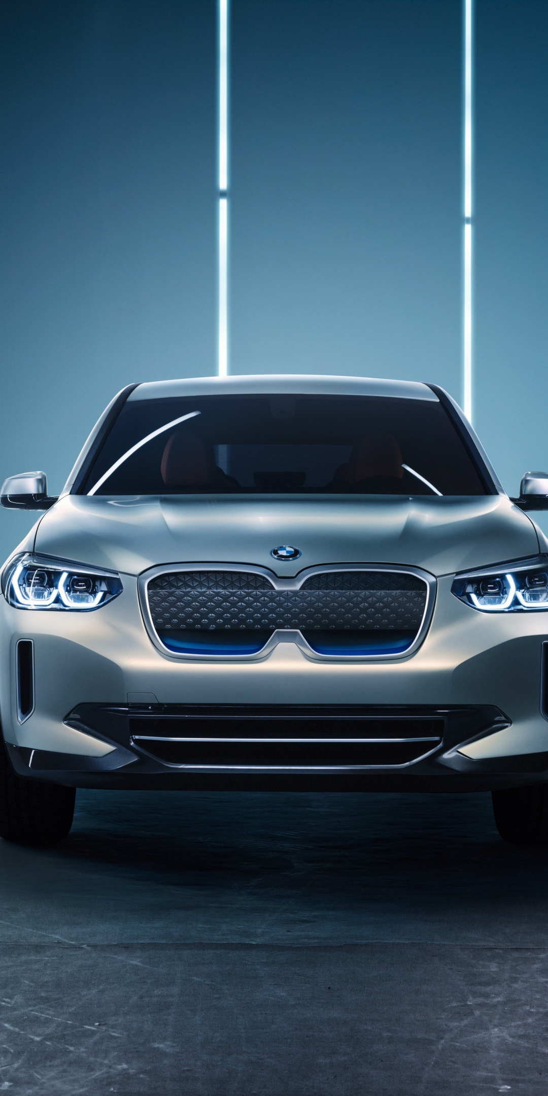 BMW Concept iX3, car, 2018, 1080x2160 wallpaper