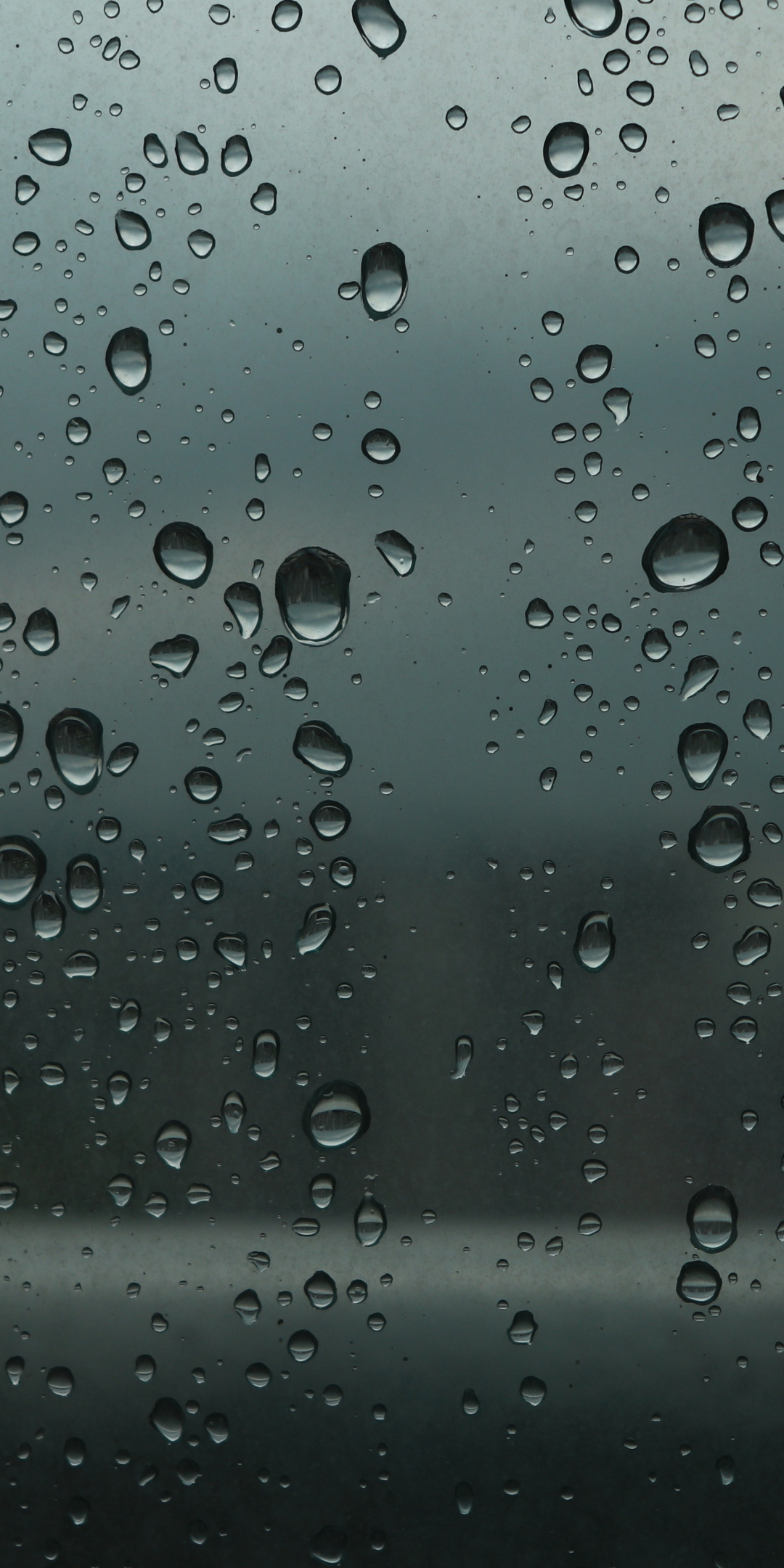 Water Drops, glass's wet surface, 1080x2160 wallpaper