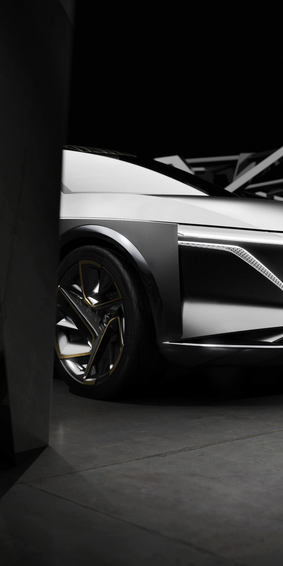 Nissan IMs Concept, Electric Car, 1080x2160 wallpaper