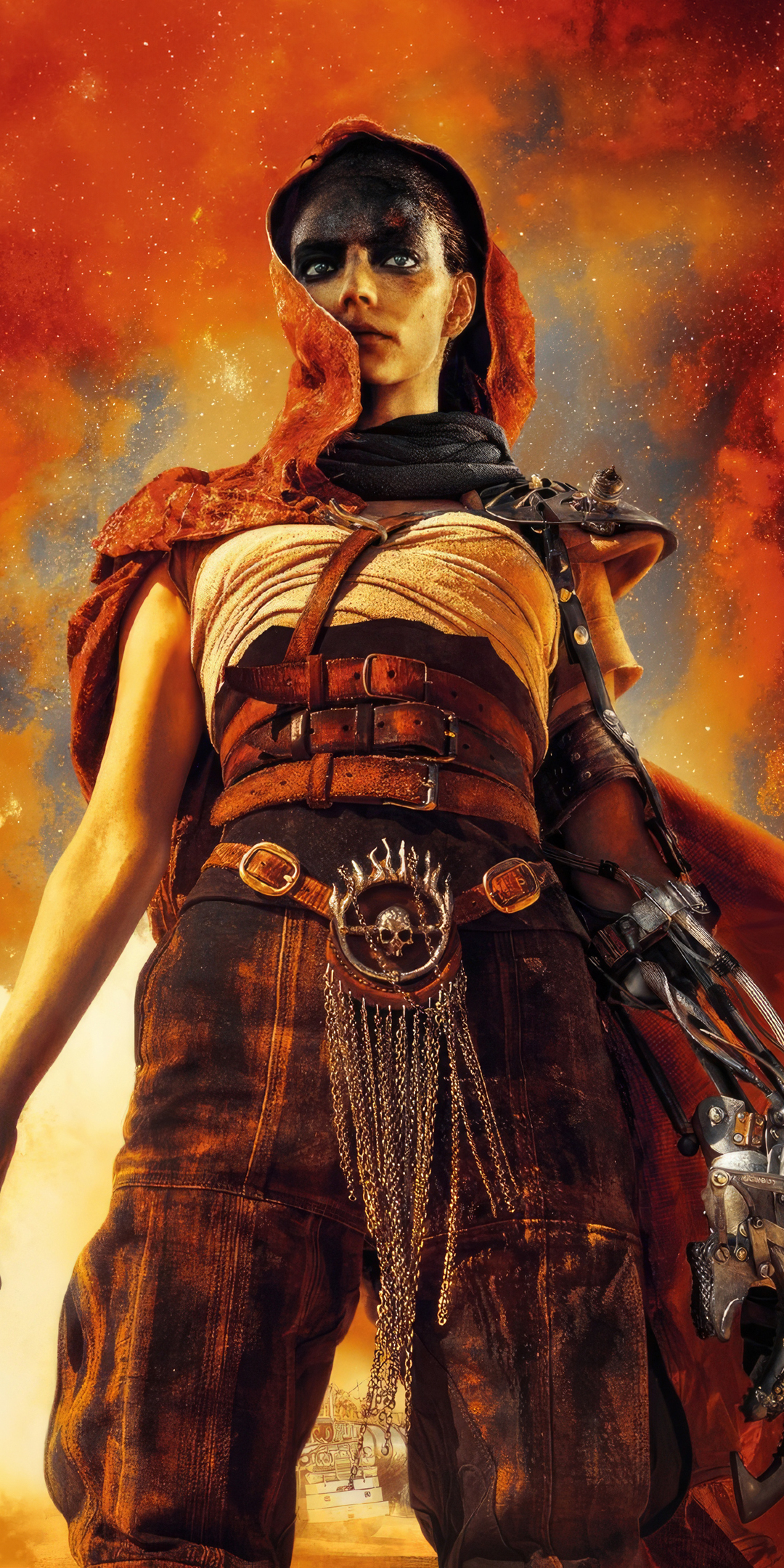 Anya Taylor-Joy in Furiosa a Mad Max Saga, movie, 1080x2160 wallpaper