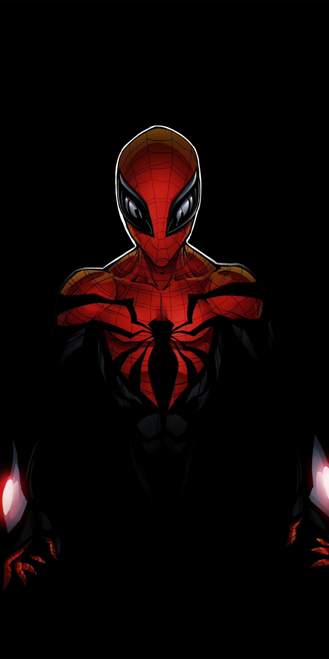 Amazing, spider-man, artwork, dark, 1080x2160 wallpaper