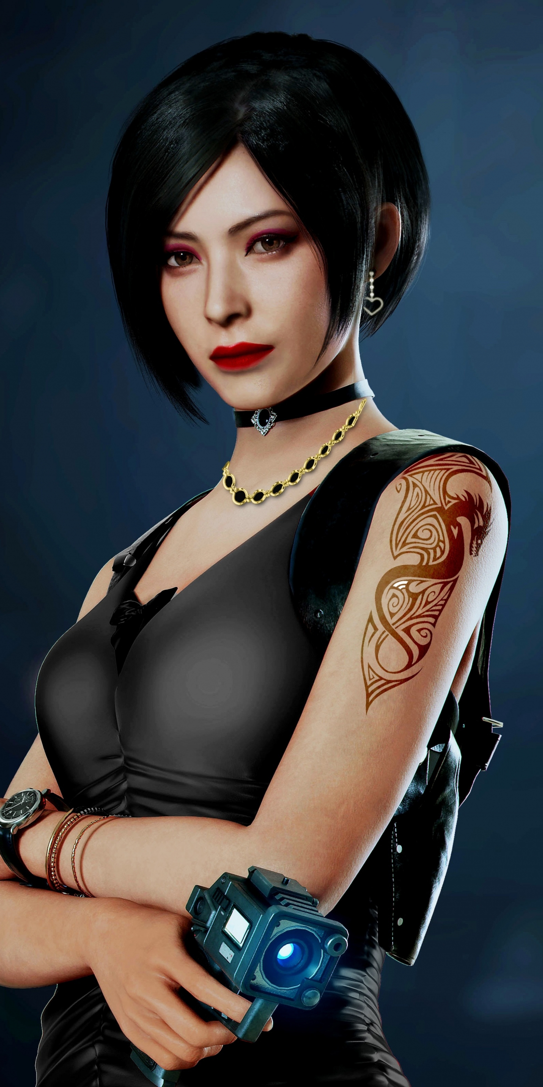 Ada Wong, Resident Evil, 2019, 1080x2160 wallpaper
