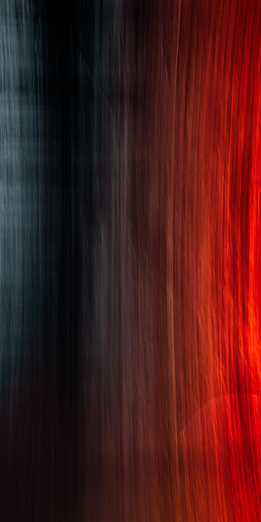 Threads, black-red, abstract art, 1080x2160 wallpaper