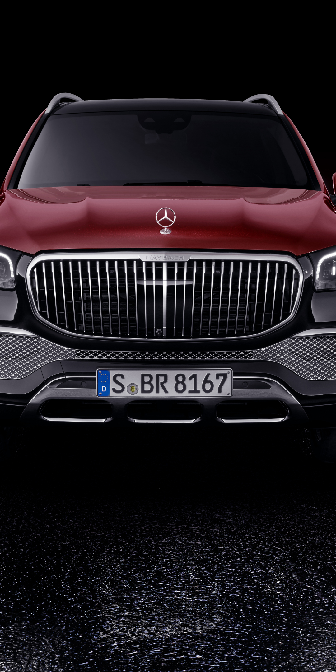 Ultra Luxury car, Mercedes-Maybach GLS 600, 2019, 1080x2160 wallpaper