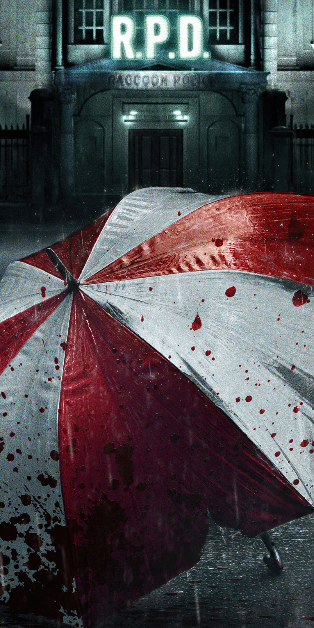 2021 movie, Resident Evil: Welcome to Raccoon City, Horror/Action movie, 1080x2160 wallpaper