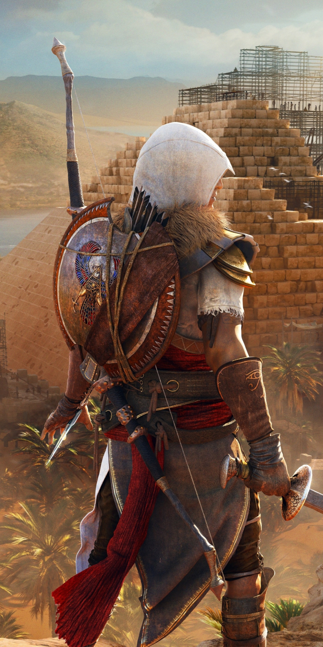 Assassin's Creed: Origins, the hidden ones, video game, 1080x2160 wallpaper