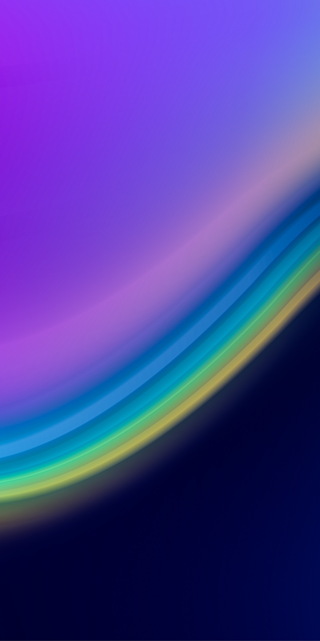 Gradient, colorful waves, 22, digital art, 1080x2160 wallpaper