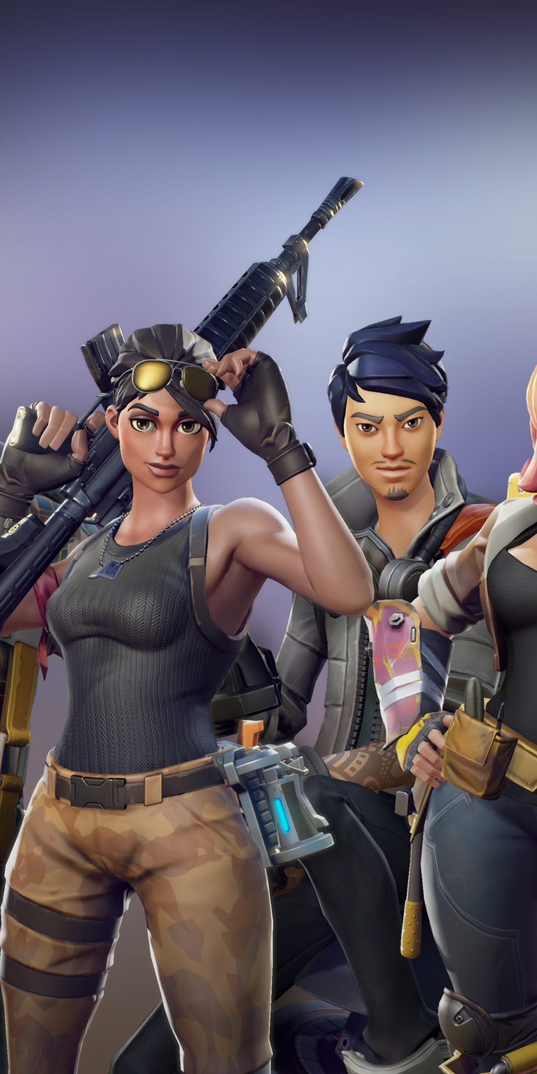 All characters, video game, Fortnite, 1080x2160 wallpaper