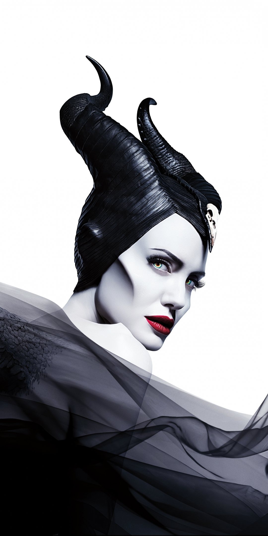 Maleficent: Mistress of Evil, Angelina Jolie, Evil Witch, 2019 movie, 1080x2160 wallpaper