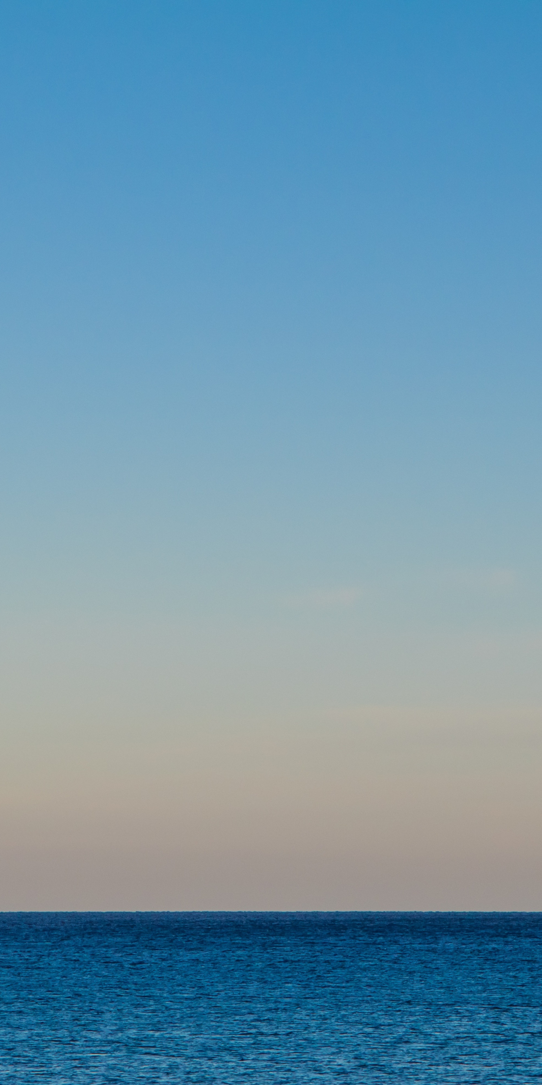Clean skyline, sky, sea, 1080x2160 wallpaper