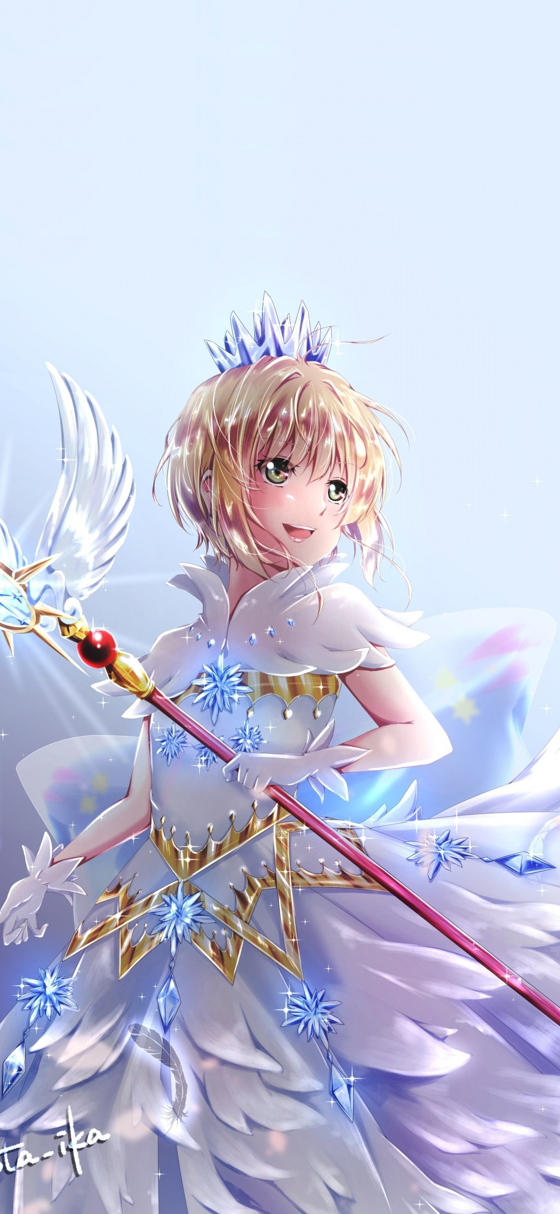 Wallpaper Anime female Angels