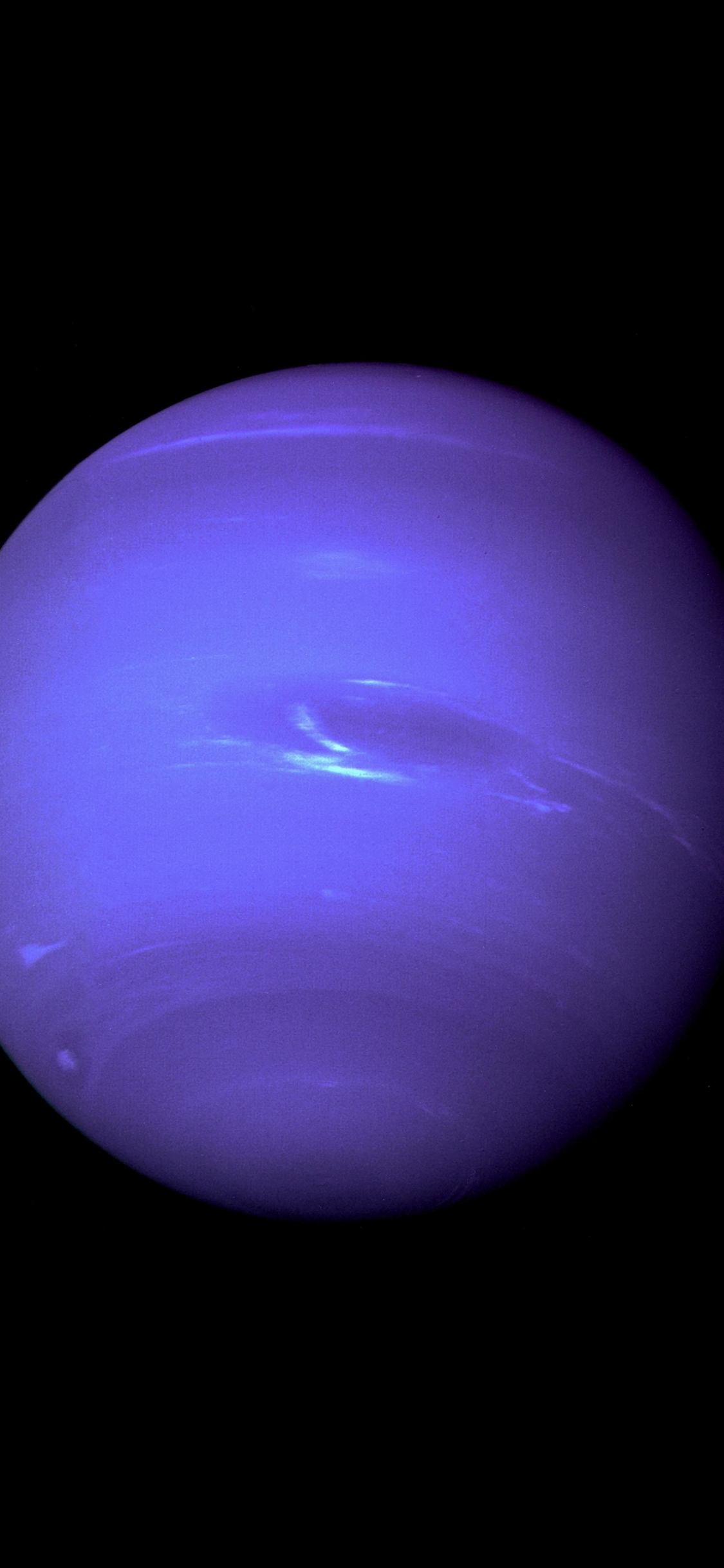 Download wallpaper 1125x2436 purple planet, telescopic view, iphone x,  1125x2436 hd background, 26884