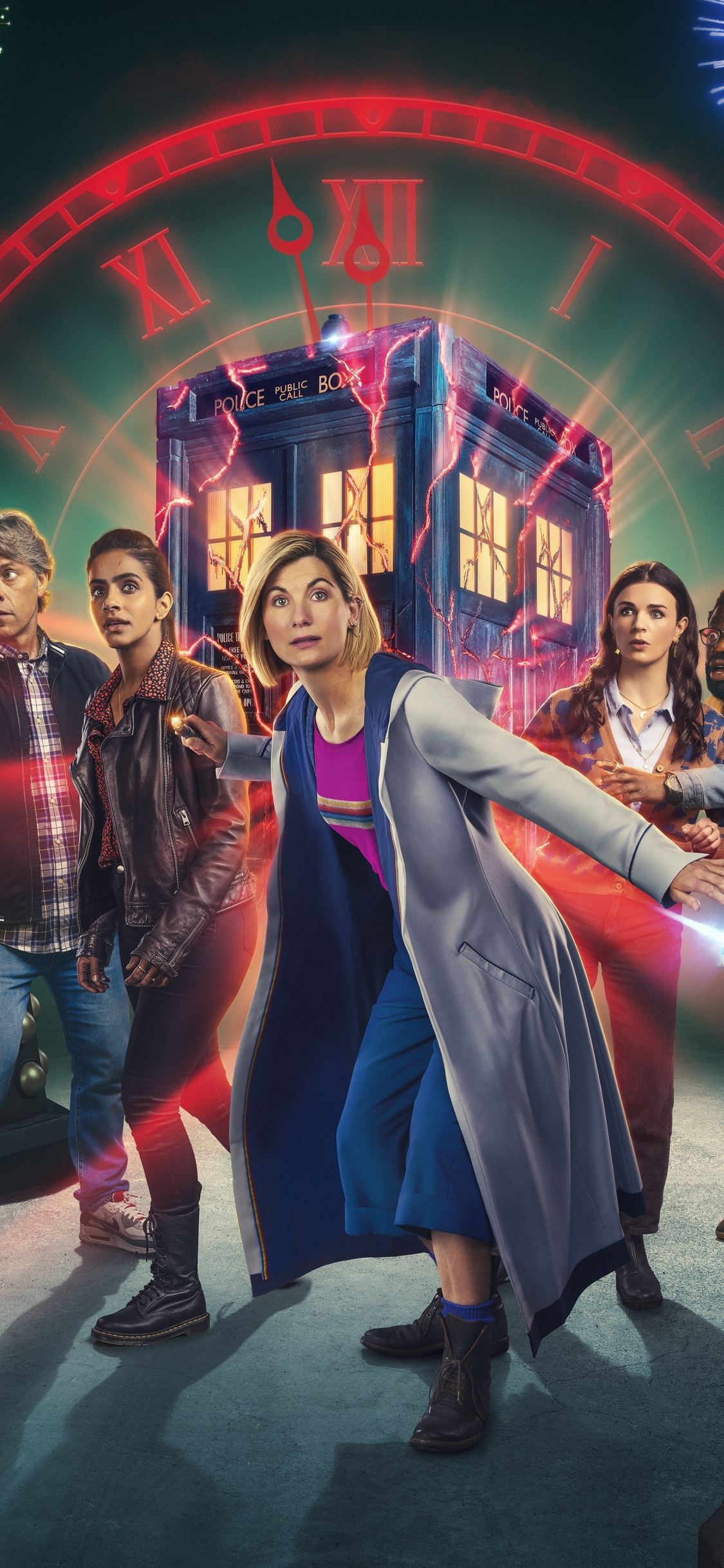 Download wallpaper 1125x2436 tv show, famous, doctor who, poster ...