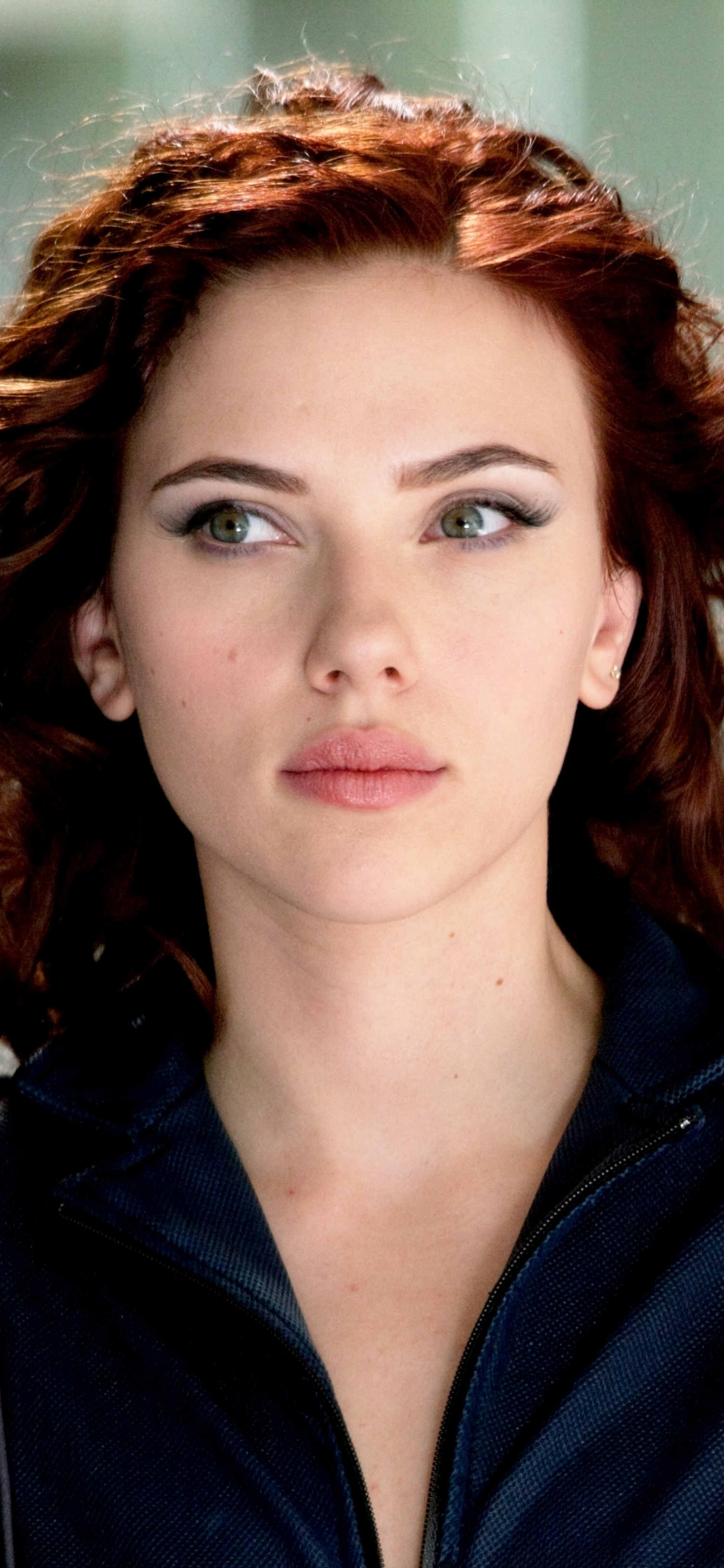 Black Widow, Scarlett Johansson, movie, actress, 1125x2436 wallpaper