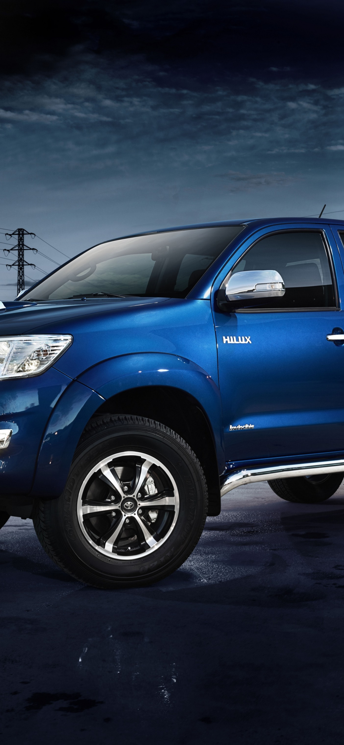 Download wallpaper 1125x2436 toyota hilux, truck, iphone x, 1125x2436 hd  background, 1200