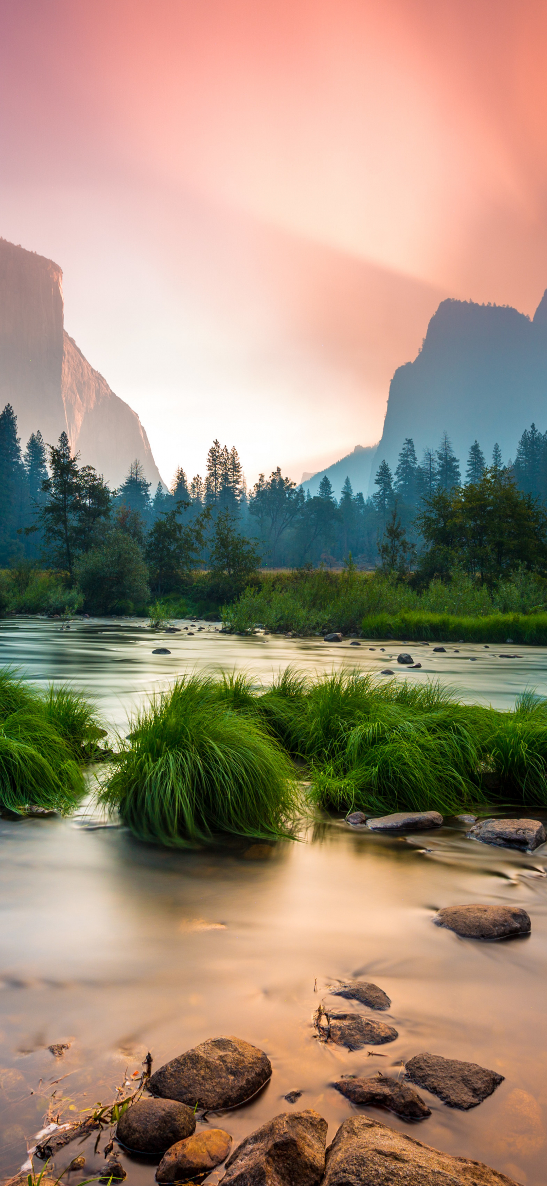 Mountain Scenery Yosemite National Park Alpenglow 4K Wallpaper iPhone HD  Phone 4390f