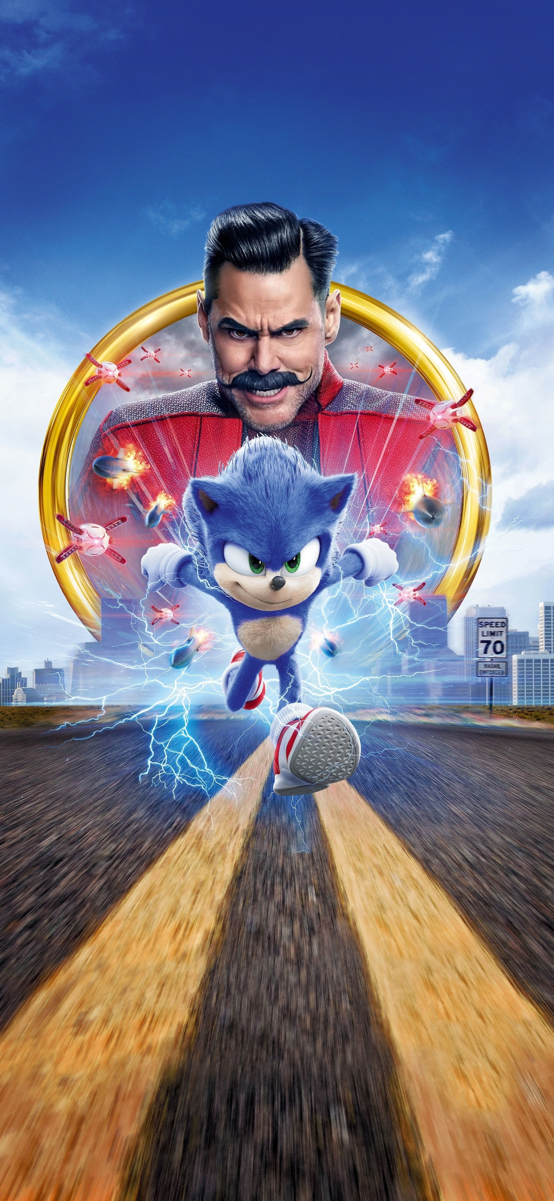 Download 1125x2436 Wallpaper Sonic The Hedgehog Movie Iphone X 1125x2436 Hd Image Background