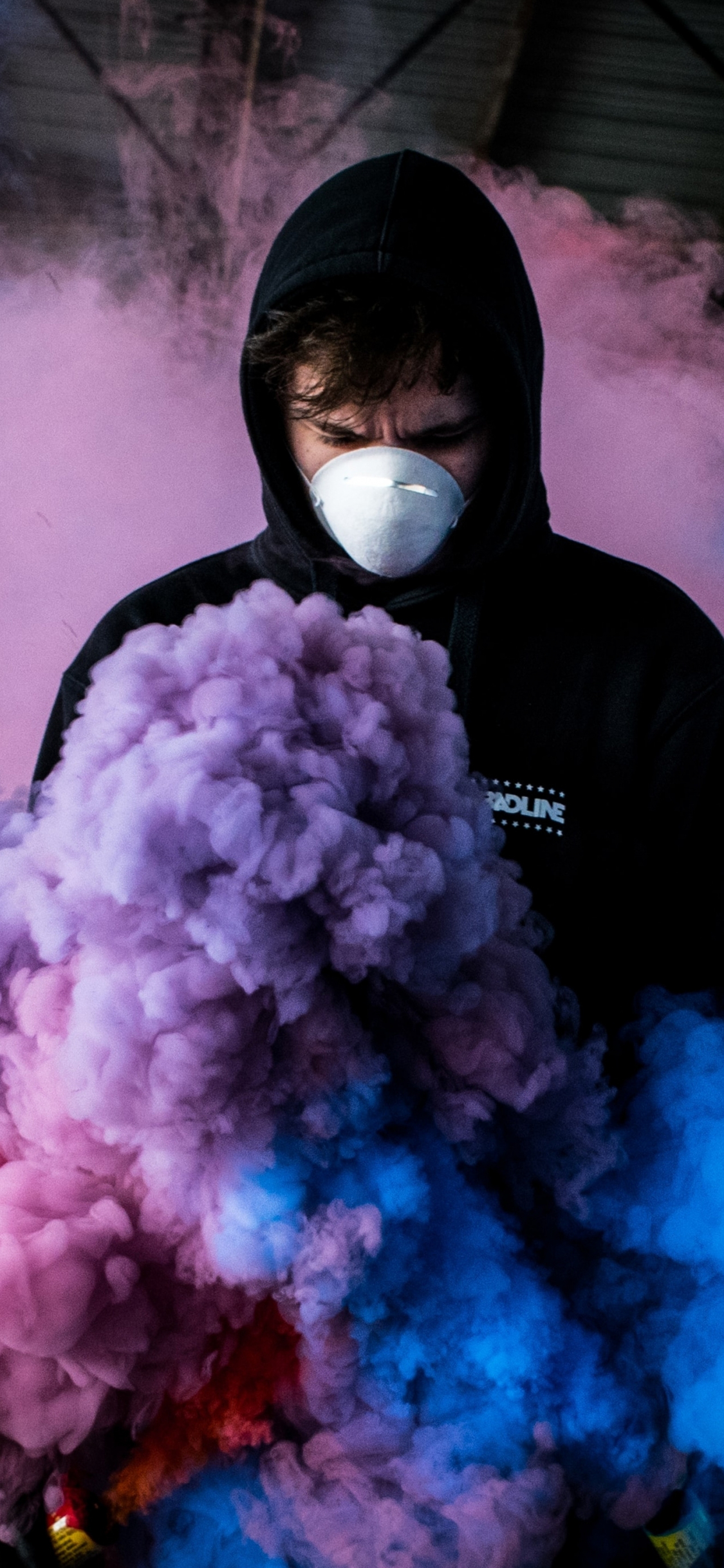 IPhone 7 Plus Colorful Smoke - For Android, Colored Smoke HD phone wallpaper  | Pxfuel