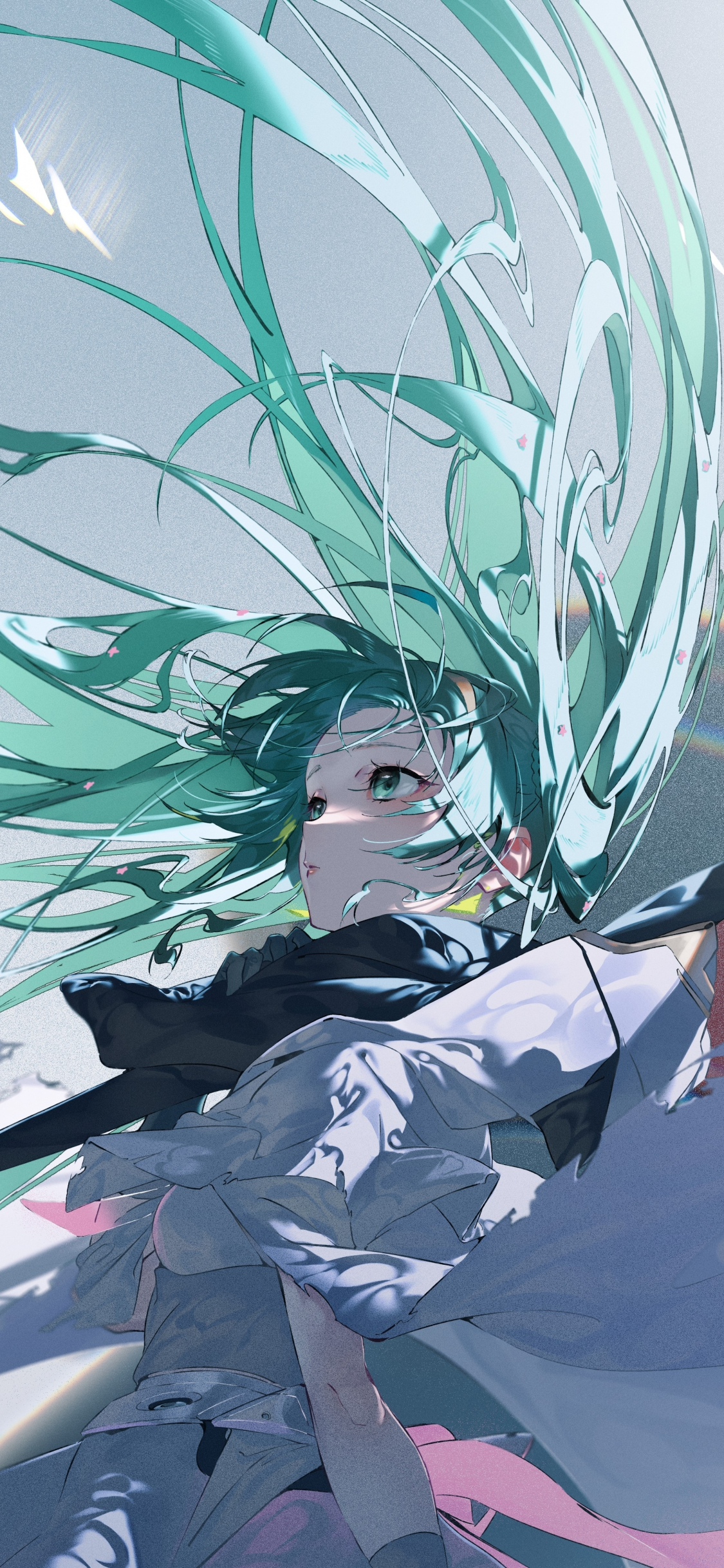 Download Vocaloid Hatsune Miku Art 1125x2436 Wallpaper Iphone X 1125x2436 Hd Image Background