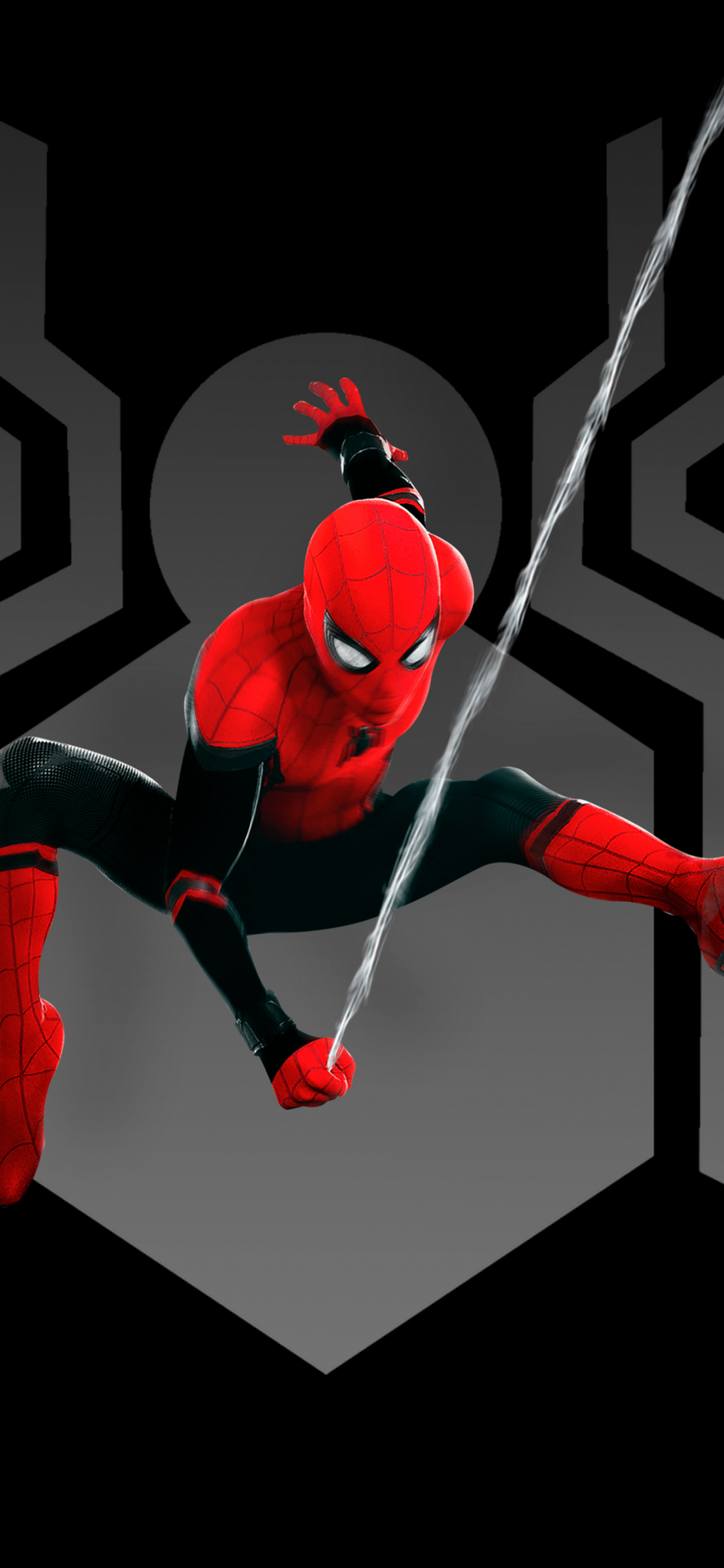 Download 1125x2436 wallpaper spiderman far from home