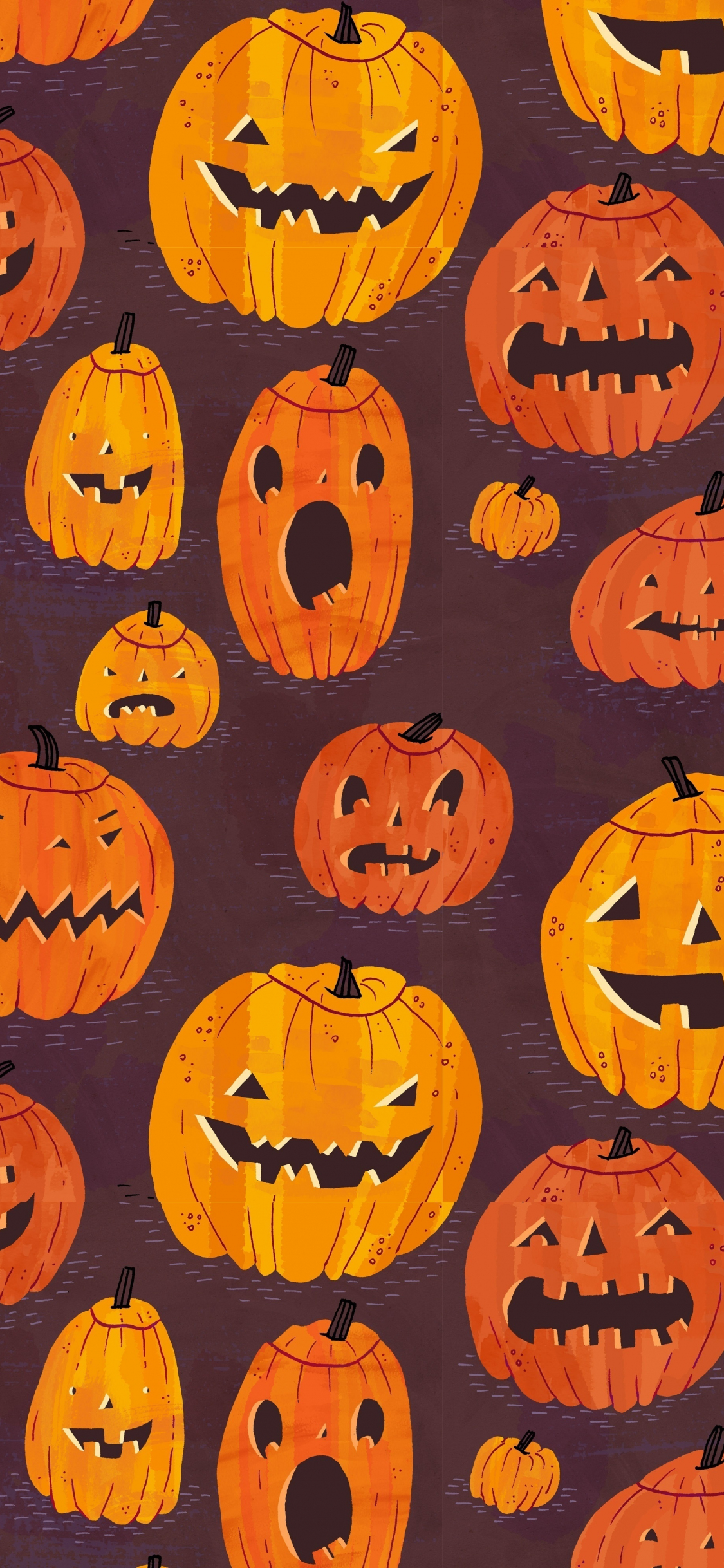 Halloween Pumpkin Ghost Candy Corn iPhone Android Wallpaper Background iPhone 6 6S 7 7s 8 8s X XS MAX XR Samsung Galaxy Note 9 Wallpapers