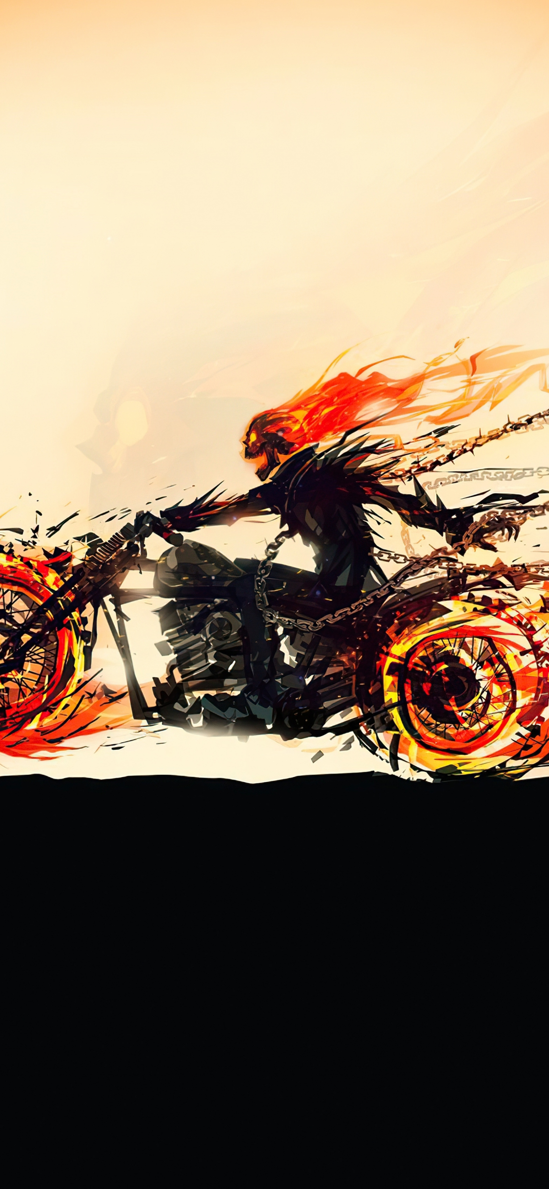 Marvel Ghost Rider Art Wallpapers - Ghost Rider Wallpaper iPhone