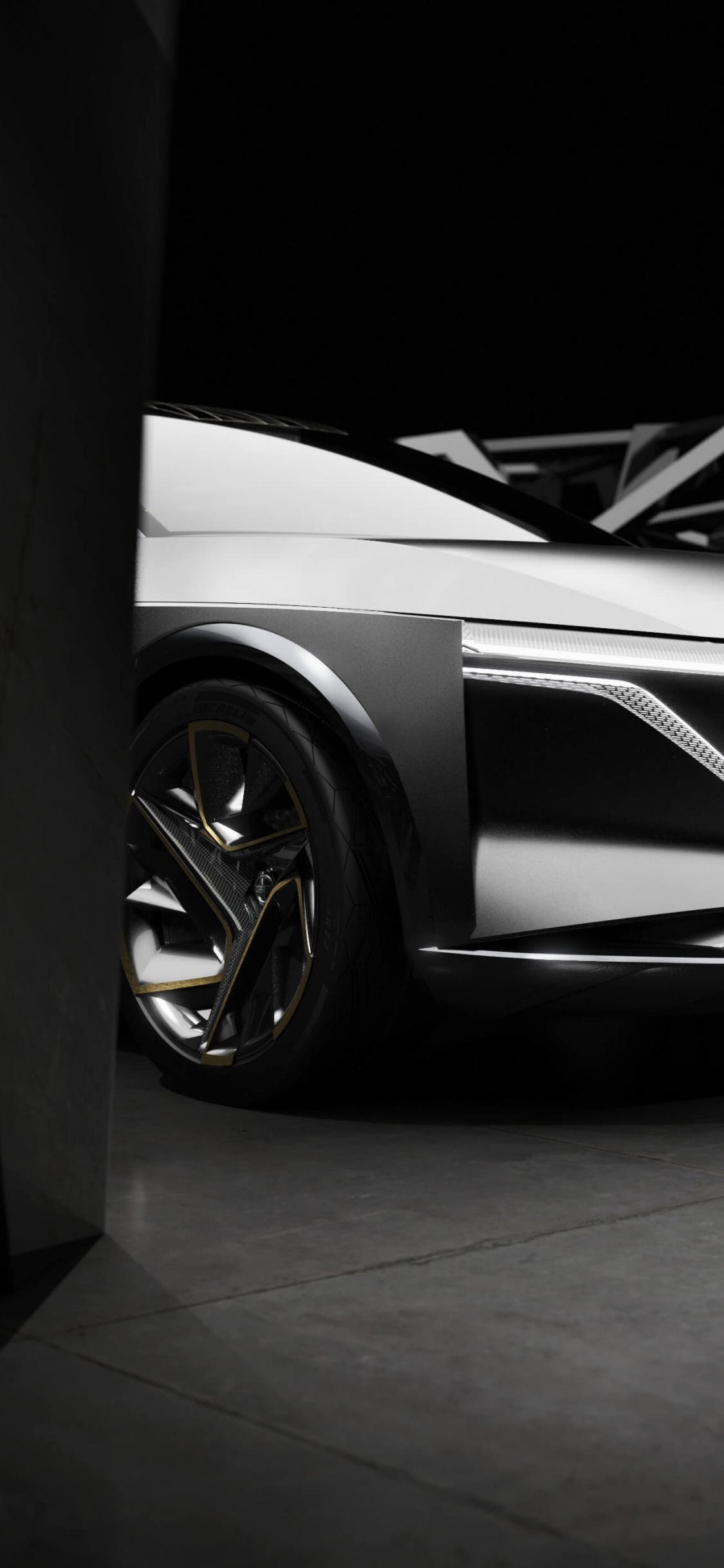 Nissan IMs Concept, Electric Car, 1125x2436 wallpaper