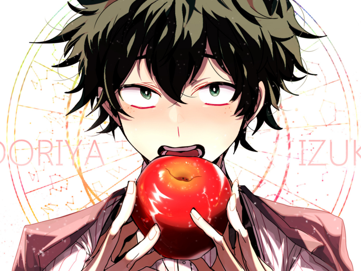 Download 1152x864 Wallpaper Anime Izuku Midoriya Boku No Hero