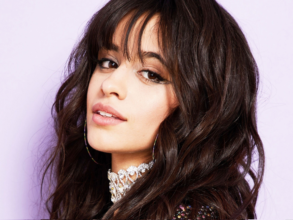 Download wallpaper 1152x864 camila cabello, brunette, long hair, singer ...