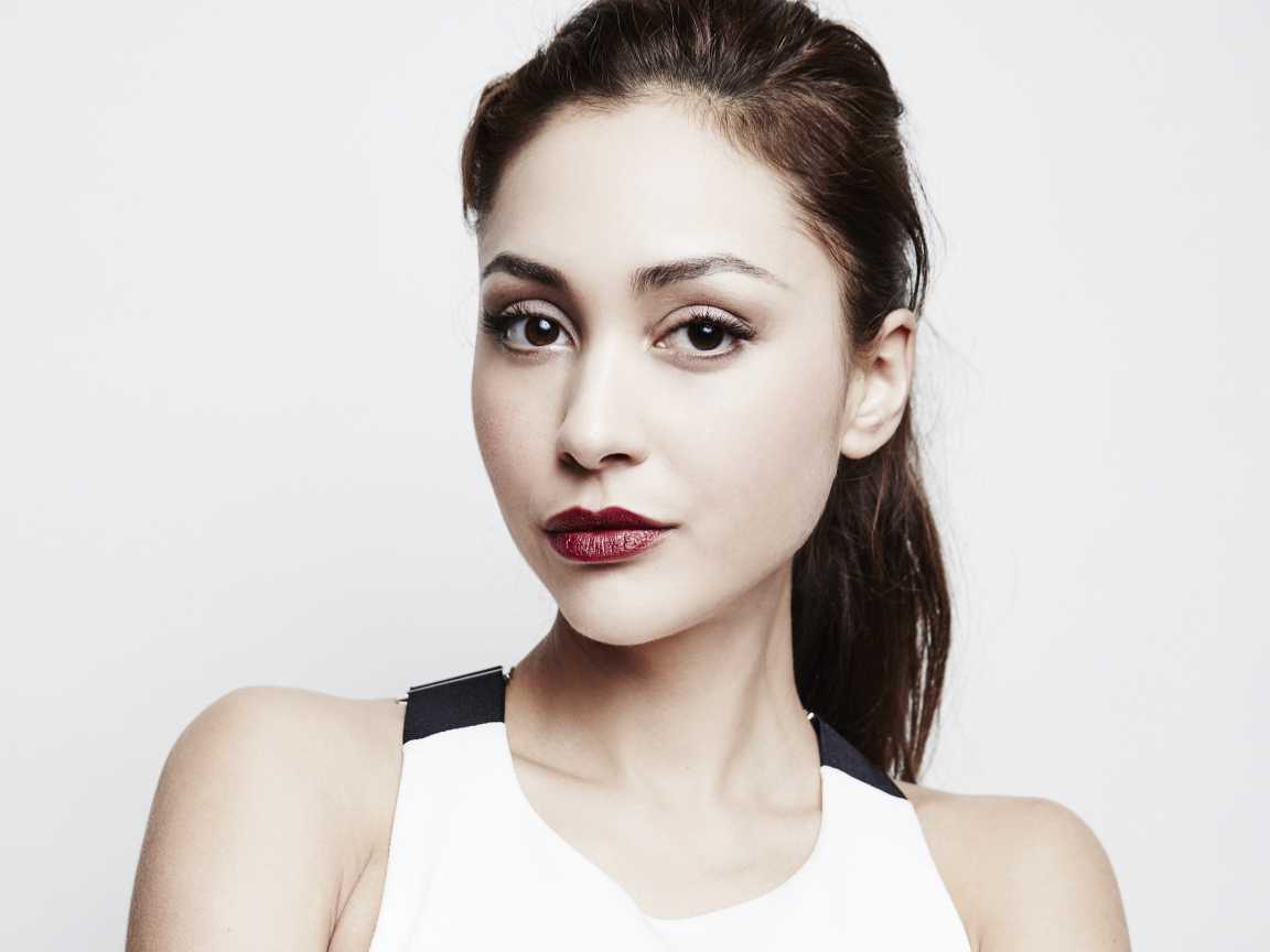 Download wallpaper 1152x864 celebrity, brunette, lindsey morgan ...