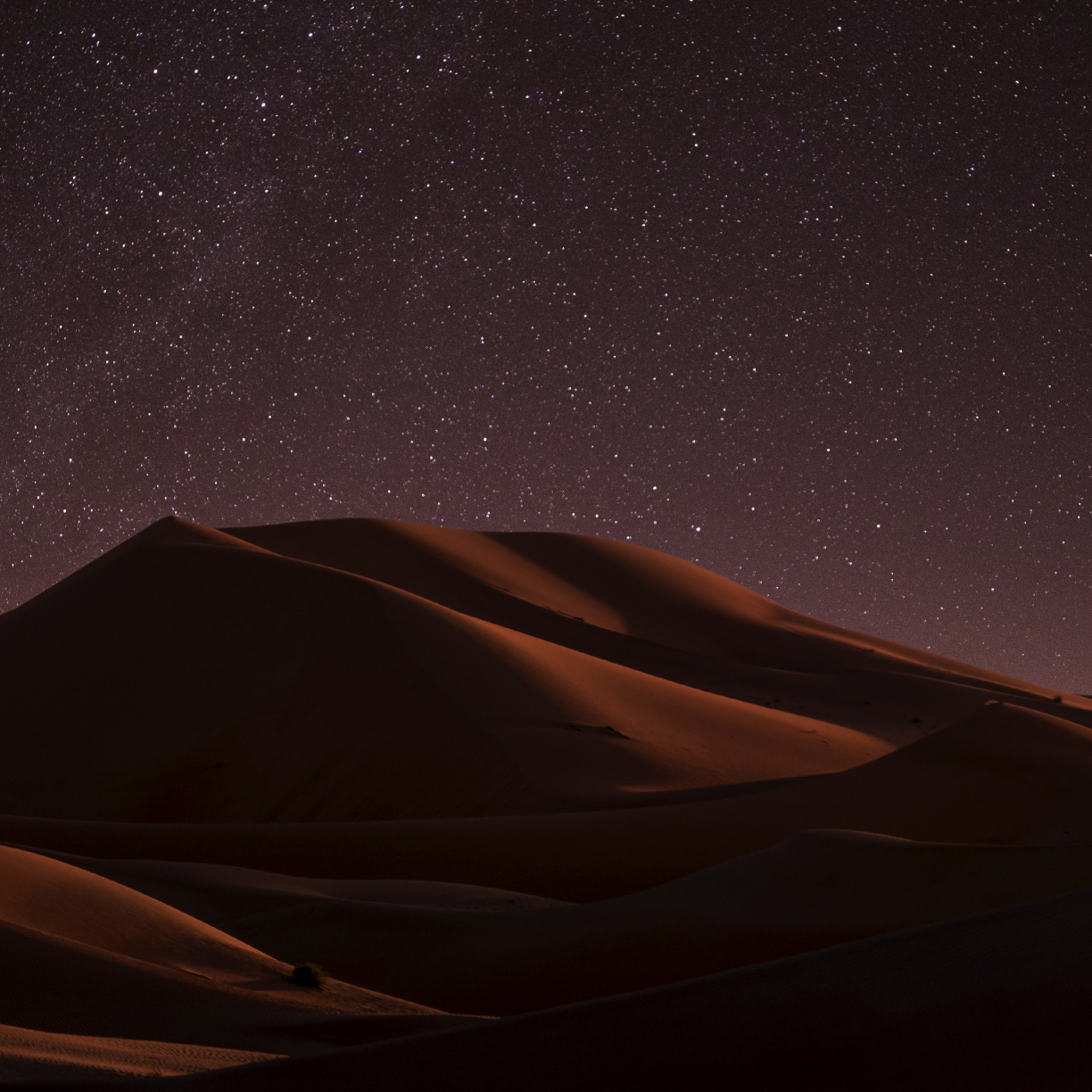 Wallpaper desert, nighttime, stars, skyline desktop wallpaper, hd image ...