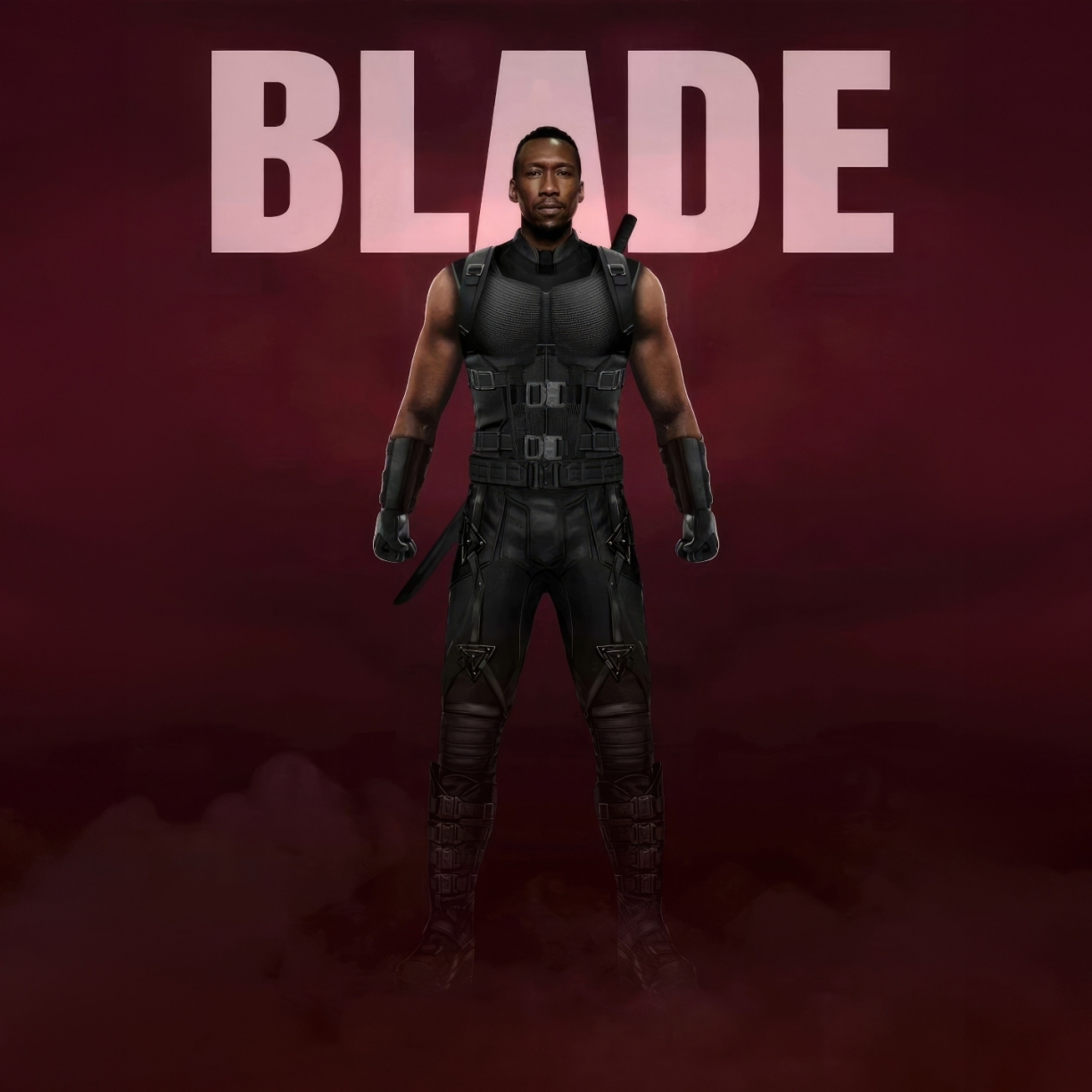 Wallpaper mahershala ali as blade, movie conceptt art desktop wallpaper ...