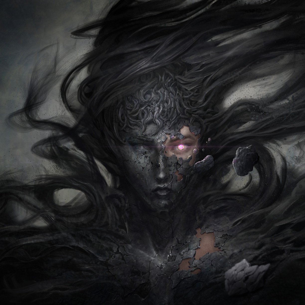 Dark, demon, fantasy, witch wallpaper, hd image, picture, backgrounds, 43d9...