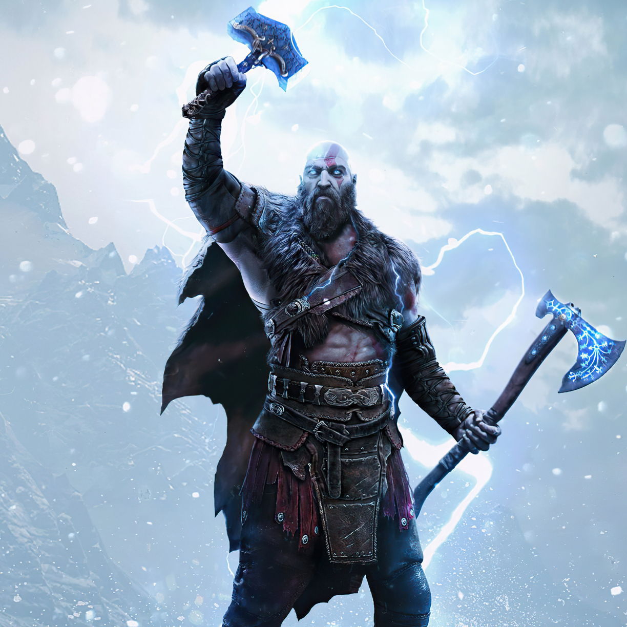 HD god of war ragnarok wallpapers