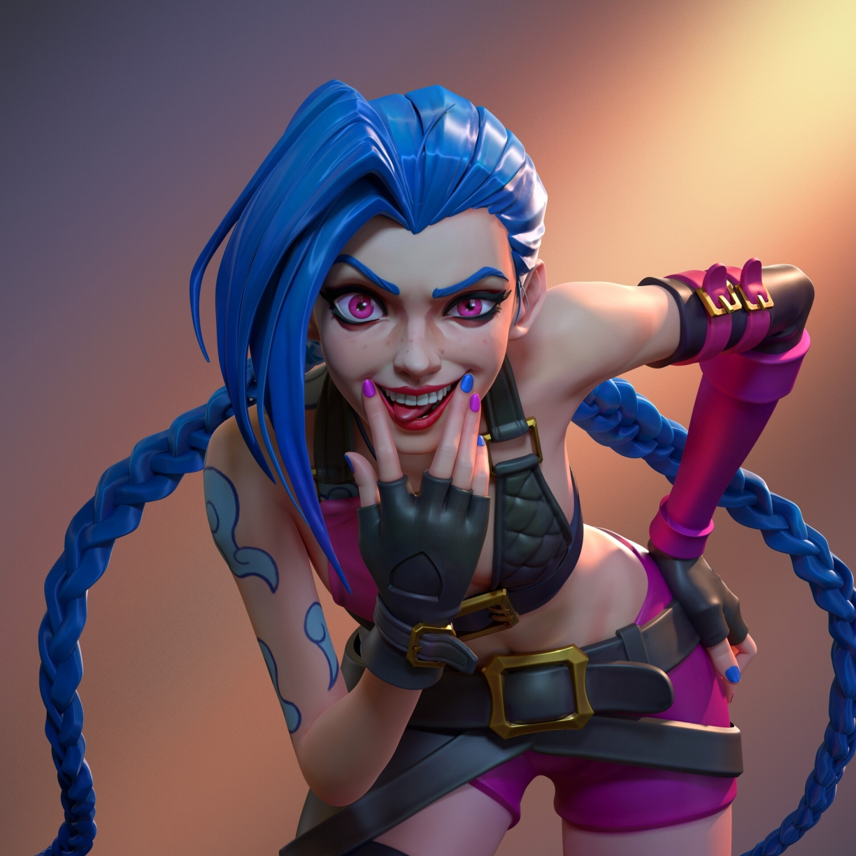 370 Jinx League Of Legends HD Wallpapers and Backgrounds