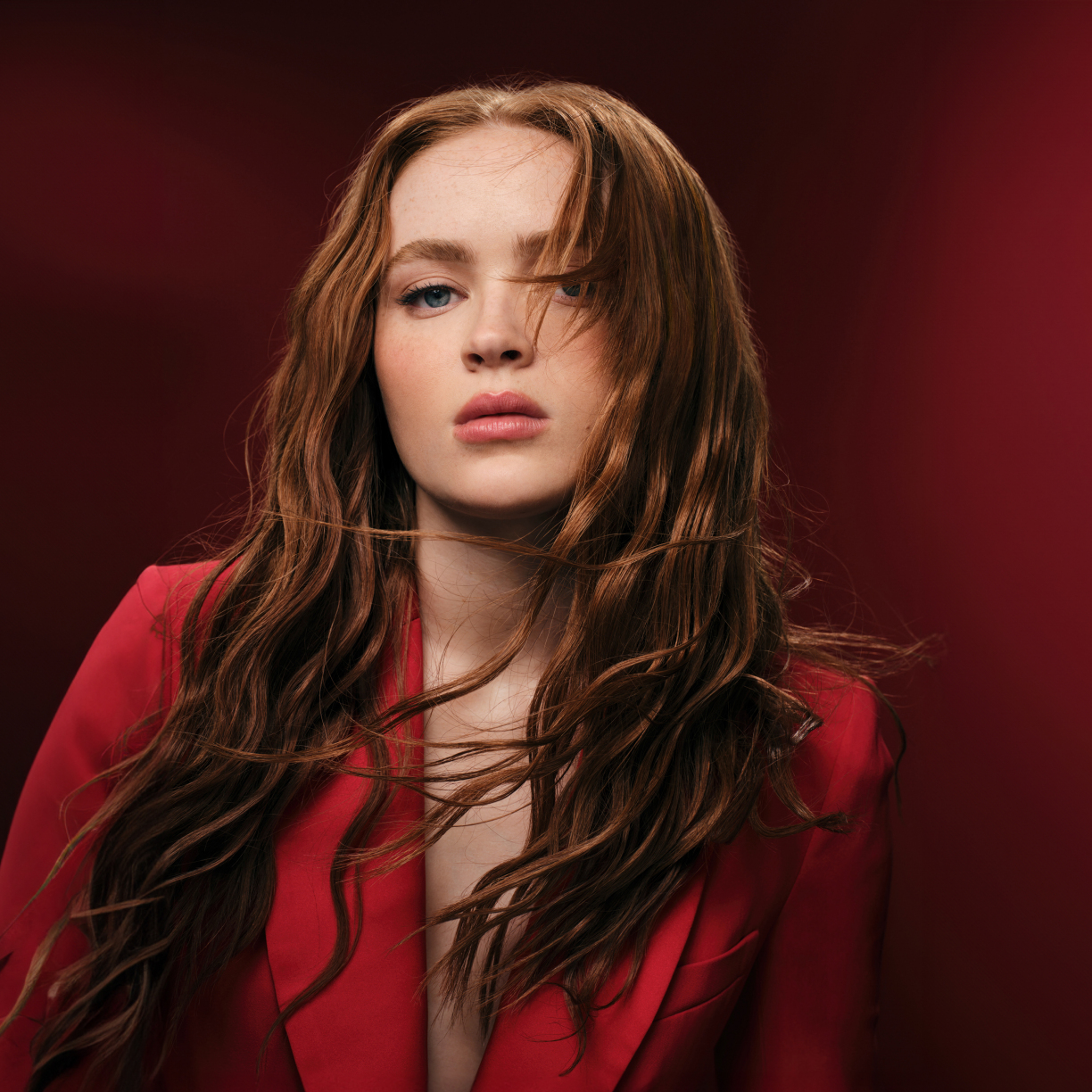 Wallpaper sadie sink, armani beauty, 2023 desktop wallpaper, hd image ...