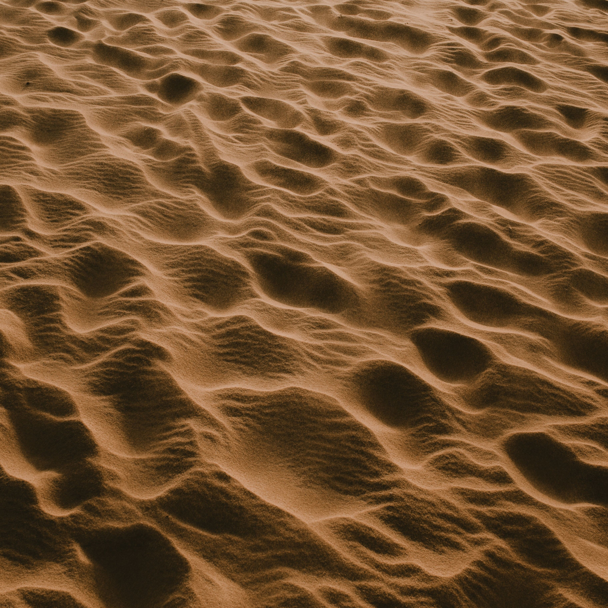 Beach, soft sand, 1224x1224 wallpaper