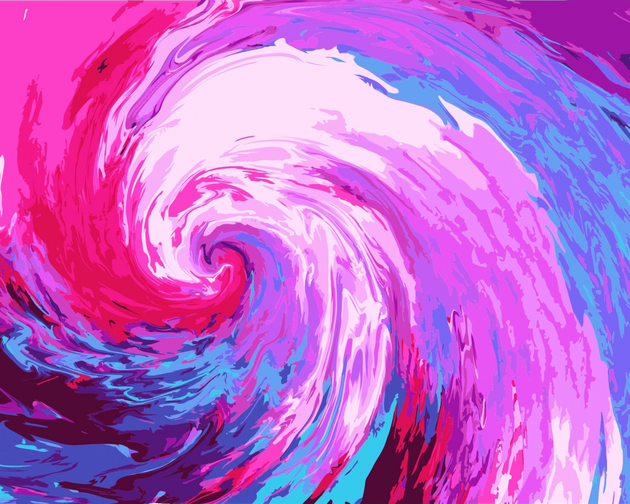 Swirl, abstract, glitch art, 1280x1024 wallpaper