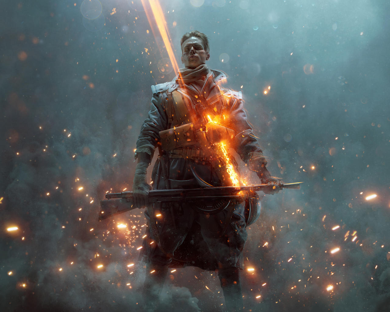 Battlefield 1, They Shall Not Pass, soldier, video game, 2017, 1280x1024 wallpaper