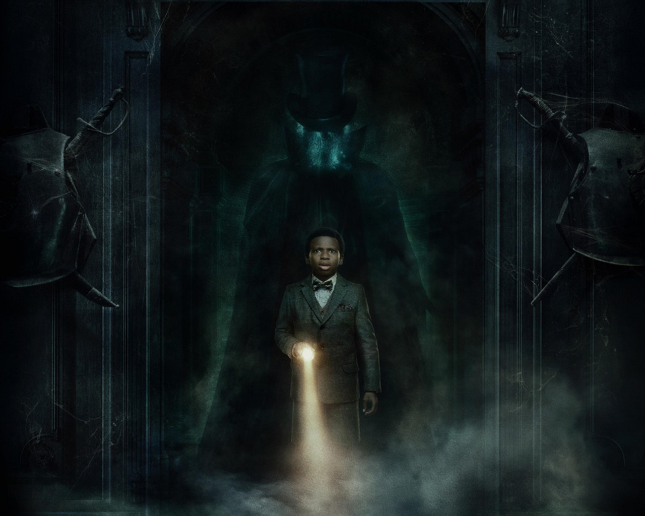 Kid, Haunted Mansion, 2023 movie, 1280x1024 wallpaper