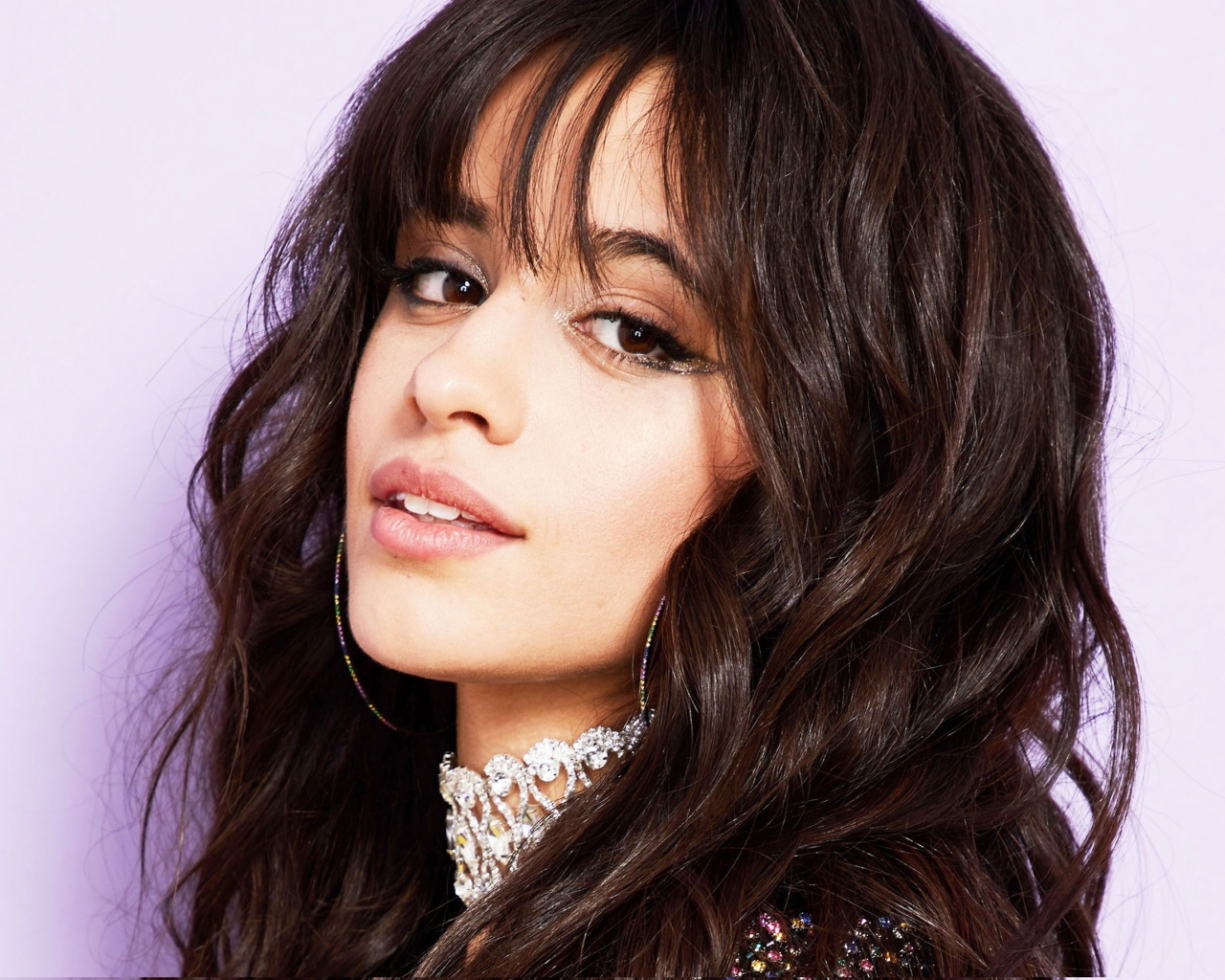 Download wallpaper 1280x1024 camila cabello, brunette, long hair ...