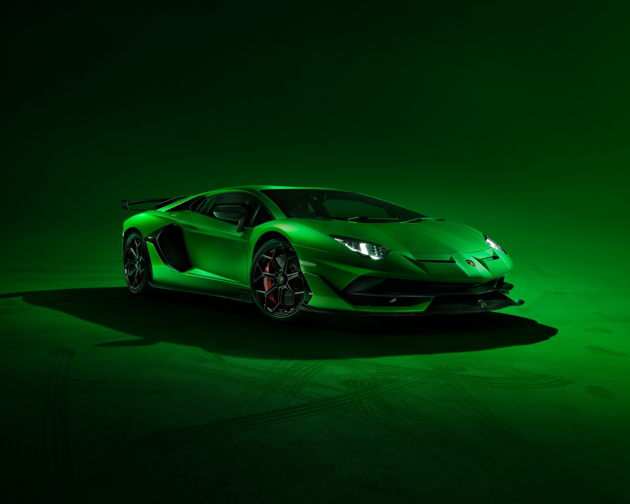 Download wallpaper 1280x1024 lamborghini aventador svj, sports car ...