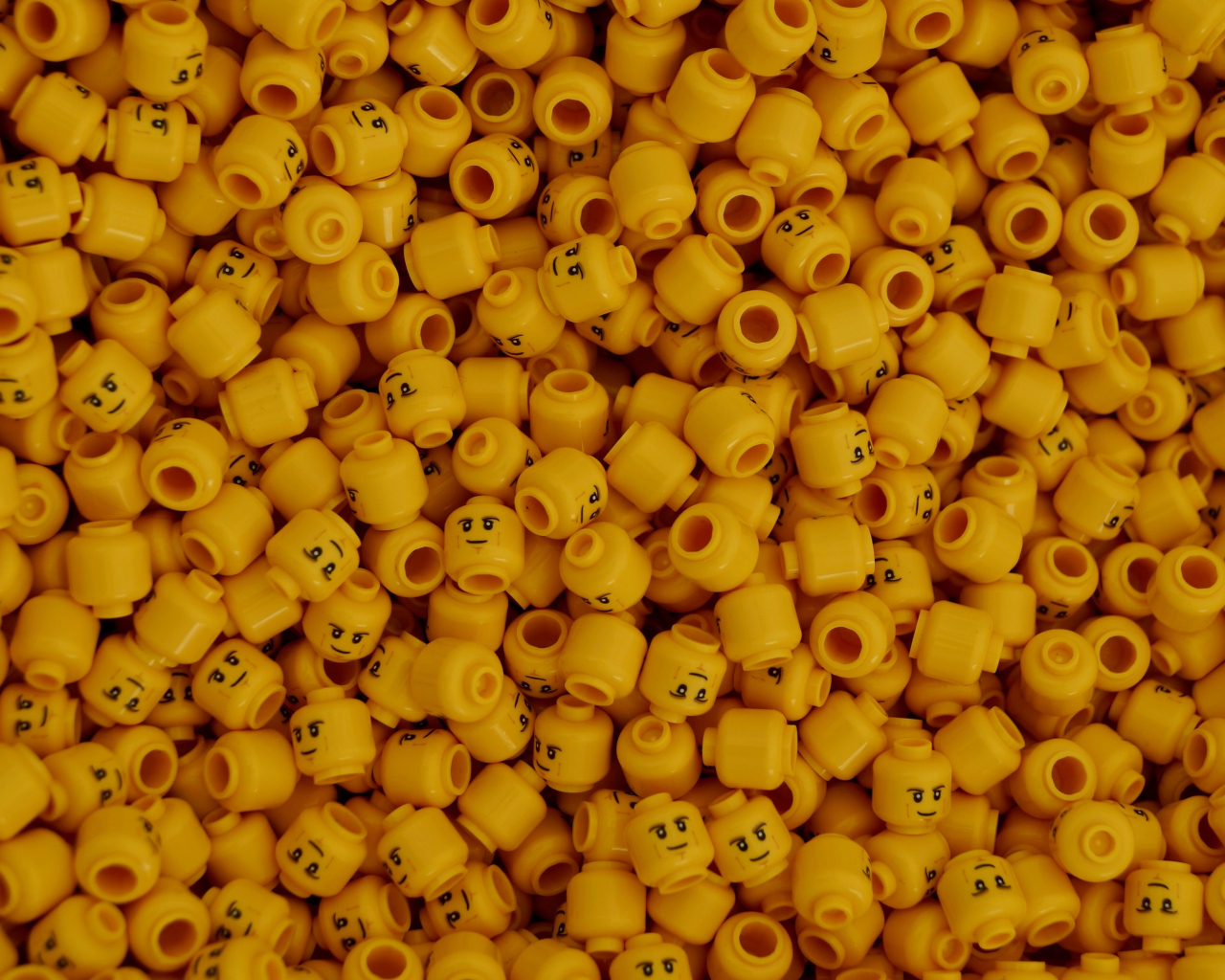 Yellow, Lego, toy, 1280x1024 wallpaper