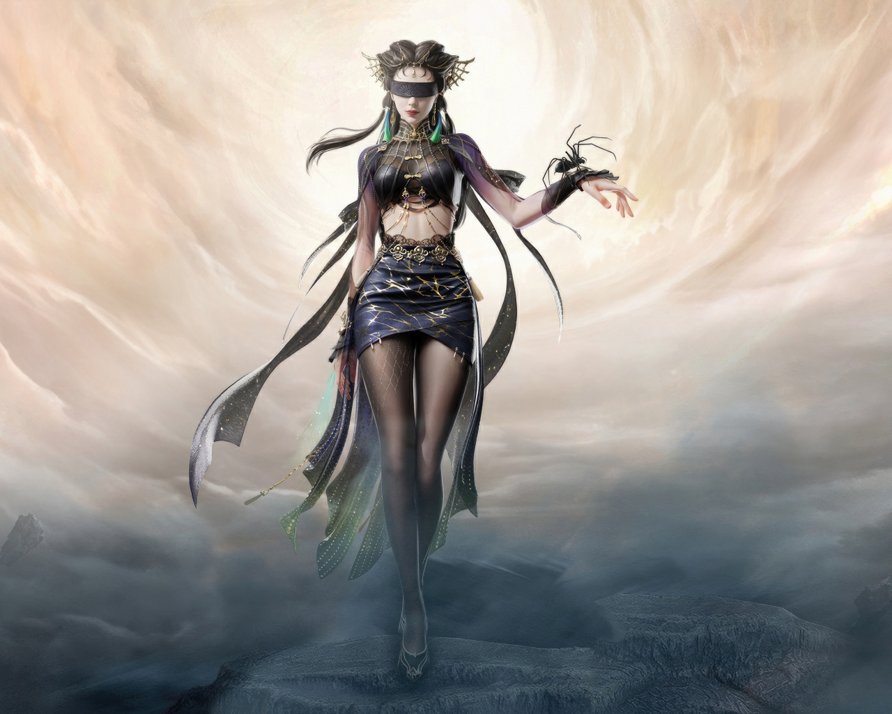 Tianhai, NARAKA: BLADEPOINT, fantasy game, 1280x1024 wallpaper