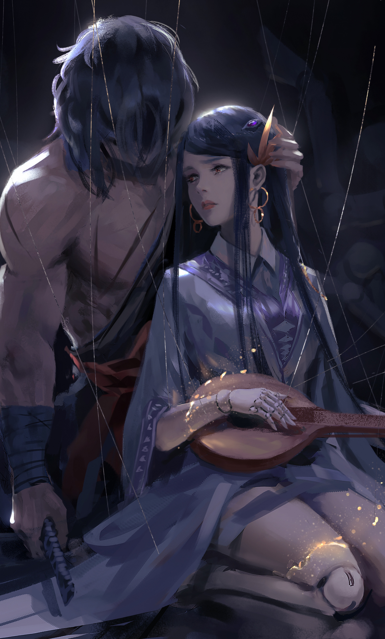 HD wallpaper: swordsman illustration, Anime, Seraph of the End, Black Hair  | Wallpaper Flare
