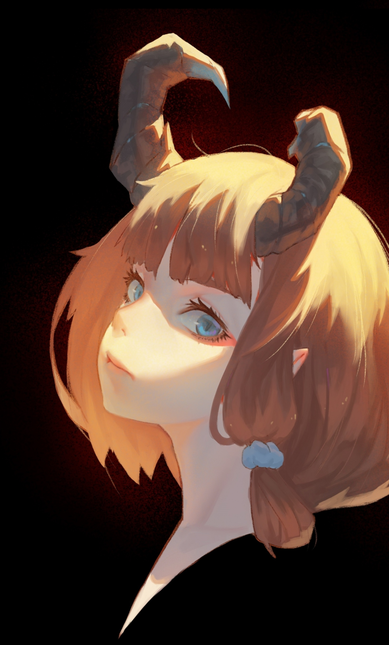 Anime Demon Horns Png Graphic Stock - Scary Demon Anime Girl PNG  Transparent With Clear Background ID 228346 | TOPpng