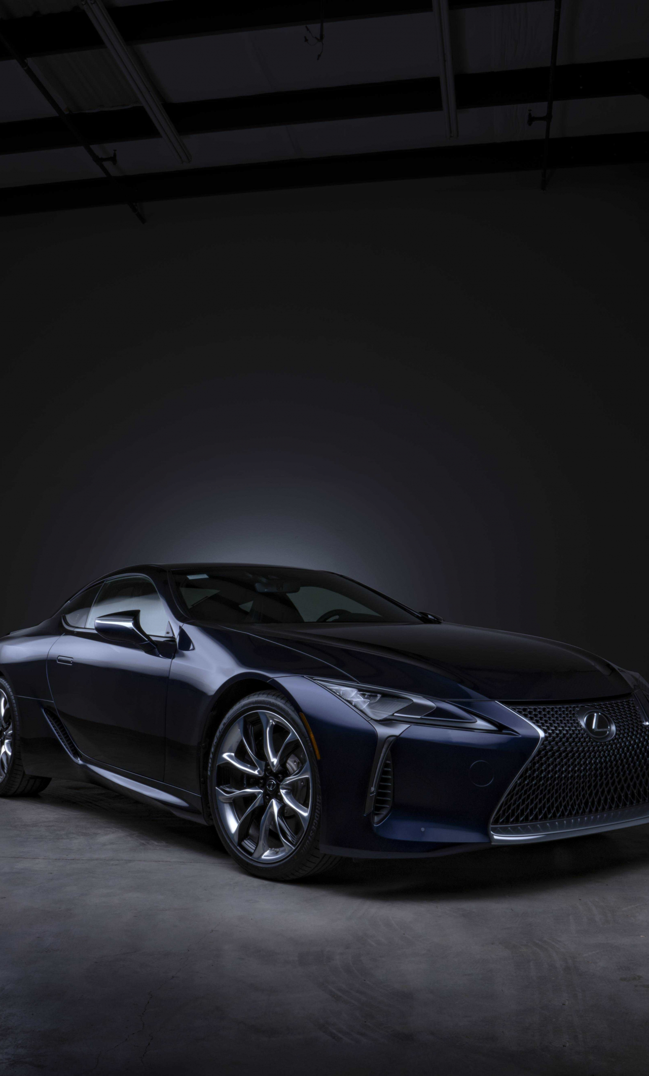 Lexus lc500 черная пантера