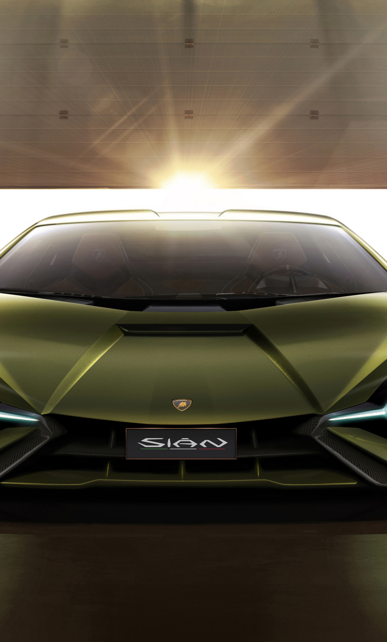 Download 1280x2120 Wallpaper Lamborghini Sian Front 2019 Car Iphone
